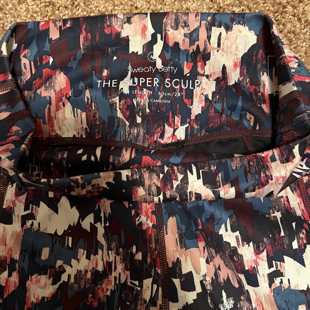 Sweaty Betty Abstract Patterned Leggings